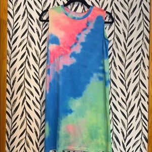 Tie dyed dress